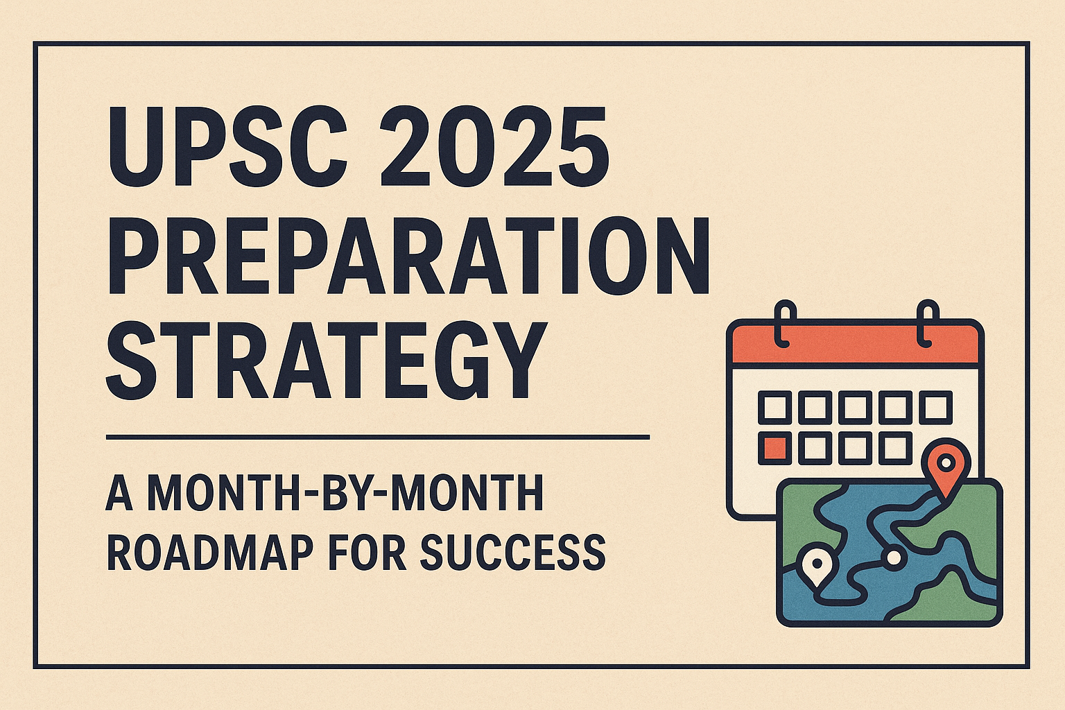 UPSC 2025 Preparation Strategy: A Month-by-Month Roadmap for Success